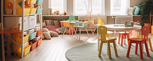 Children playing at KinderHaus